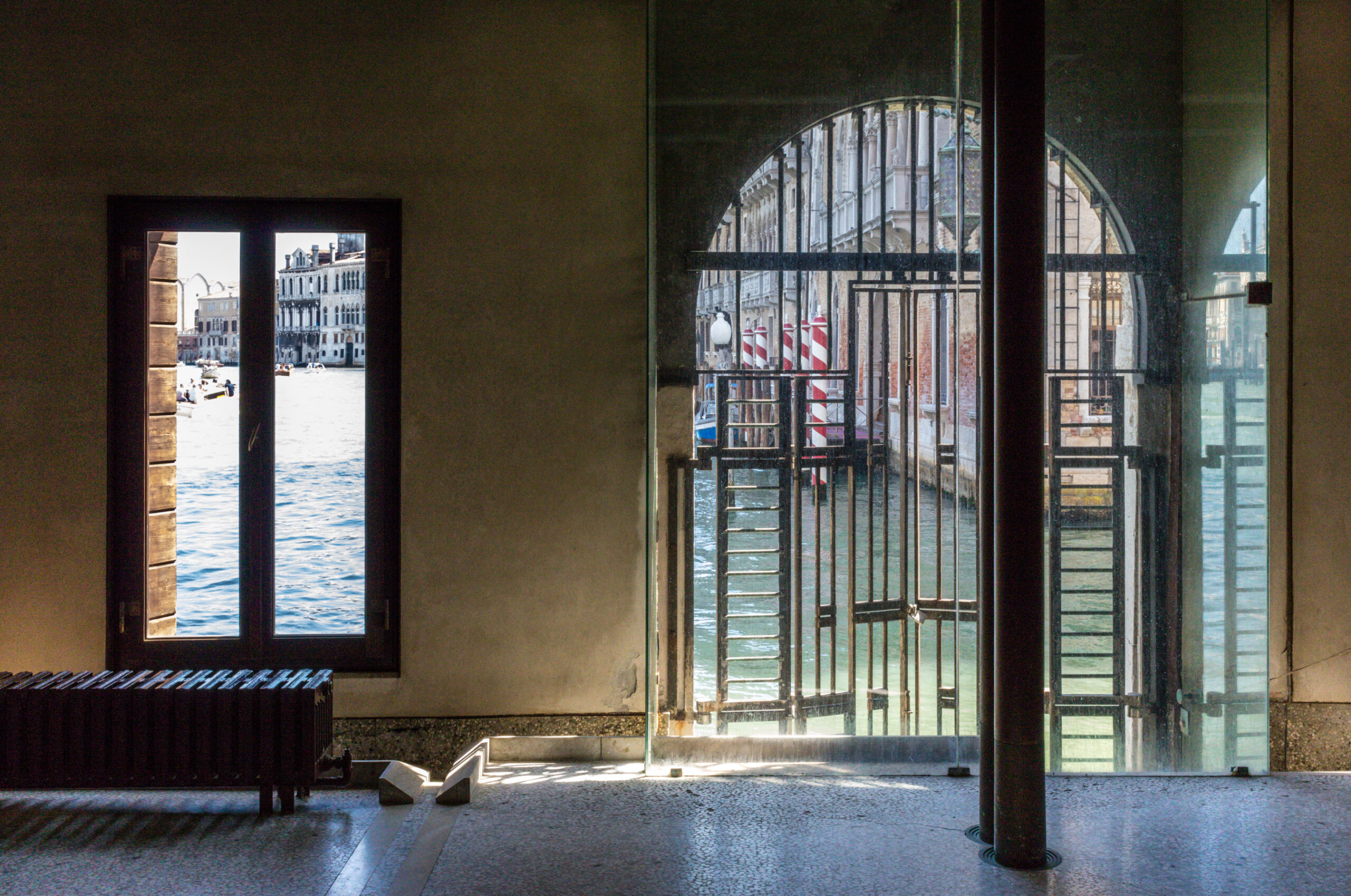 Vue intérieure de la Fondation Masieri, Palazzina Masieri, Venise. © DR