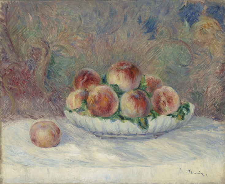 Auguste Renoir (1841-1919), Pêches, 1881. Huile sur toile, 38 x 47 cm. Paris, musée de l'Orangerie. Photo service de presse. © Grand Palais-RMN (musée de l'Orangerie) / Hervé Lewandowski