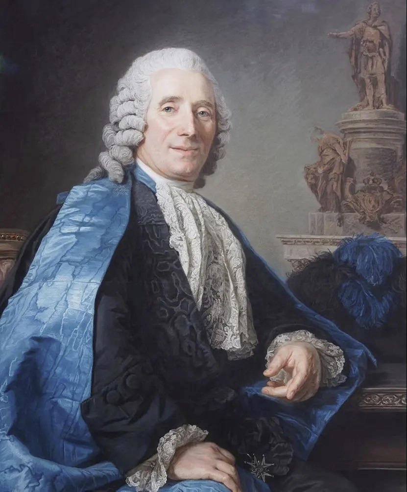 Marie-Suzanne Roslin (1734-1772), Portrait du sculpteur Jean-Baptiste Pigalle, 1770. Pastel, 90 x 73 cm. Paris, musée du Louvre.