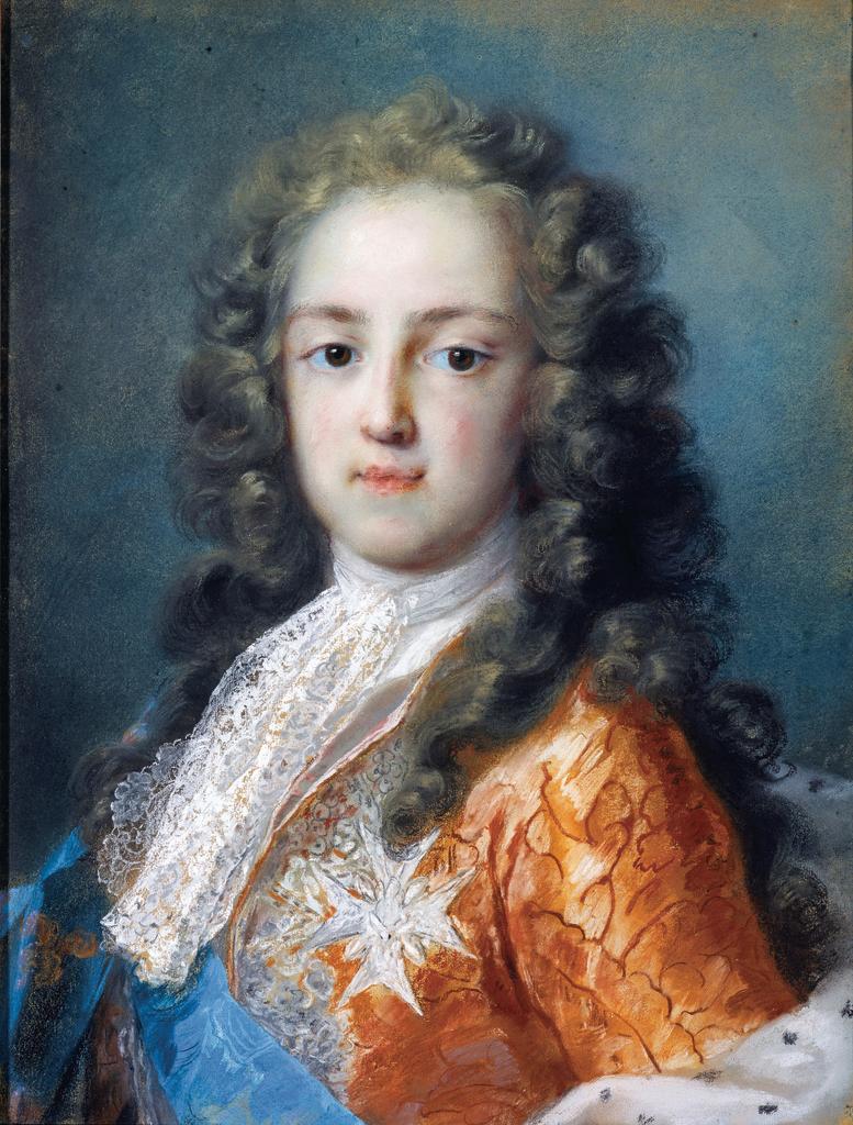 Rosalba Carriera (1675-1757), Louis XV âgé de dix ans, 1720-1721. Pastel sur papier, 50,5 x 38,5 cm. Dresde, Gemäldegalerie Alte Meister. 