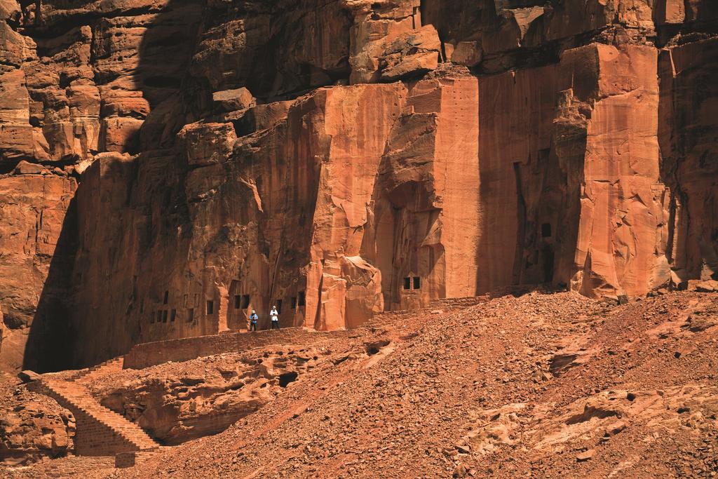 L’antique Dadan, l’un des plus anciens centres urbains d’AlUla, prospéra au cours du 1er millénaire avant notre ère grâce à la route de l'encens.