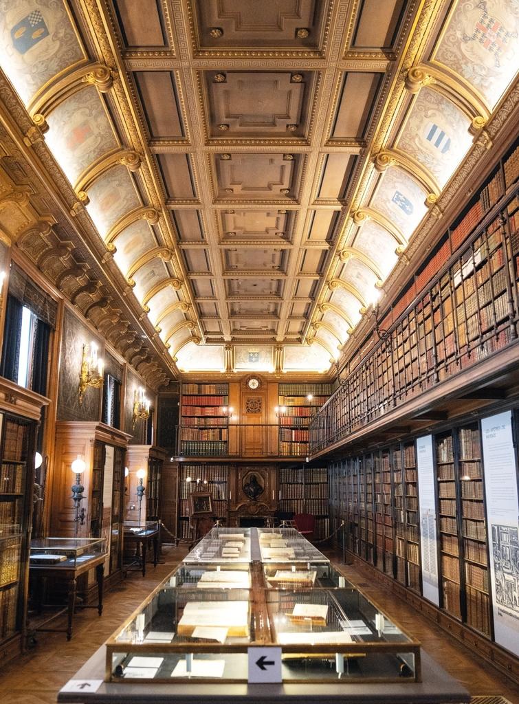 Le Cabinet des livres. Exposition « La création du Cabinet des livres. Hommage au duc d'Aumale », octobre 2022.