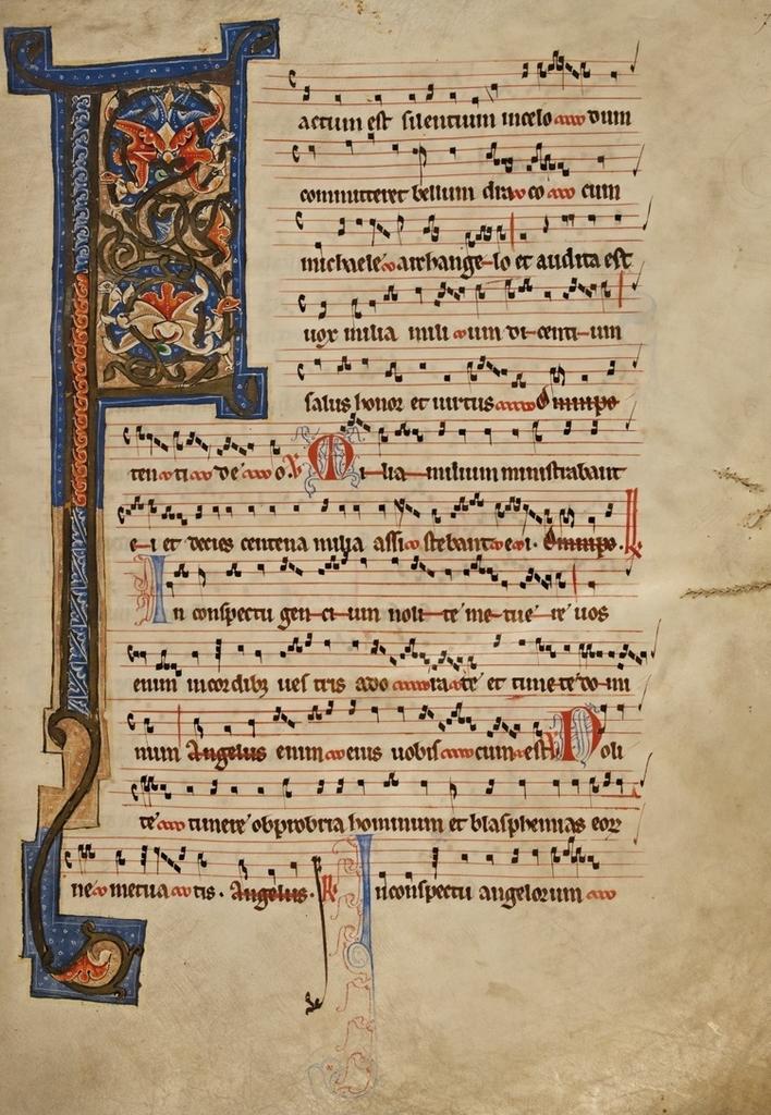 Antiphonaire cistercien Paris, XIVe siècle, Ms 315, BM Colmar.