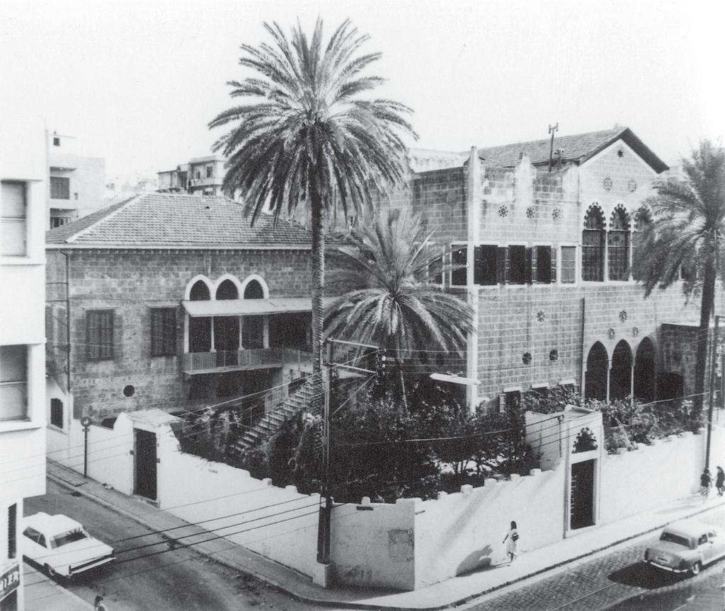 La maison Beyhoum, à Beyrouth, où se trouve l’Institut français d’archéologie de Beyrouth.