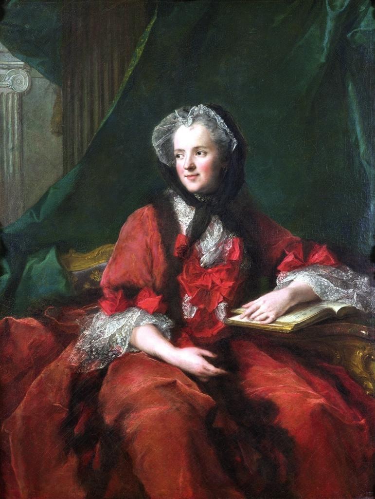 Jean-Marc Nattier, Marie Leszczynska, reine de France. Huile sur toile, 139 x 107 cm. Versailles, musée national des châteaux de Versailles et de Trianon.