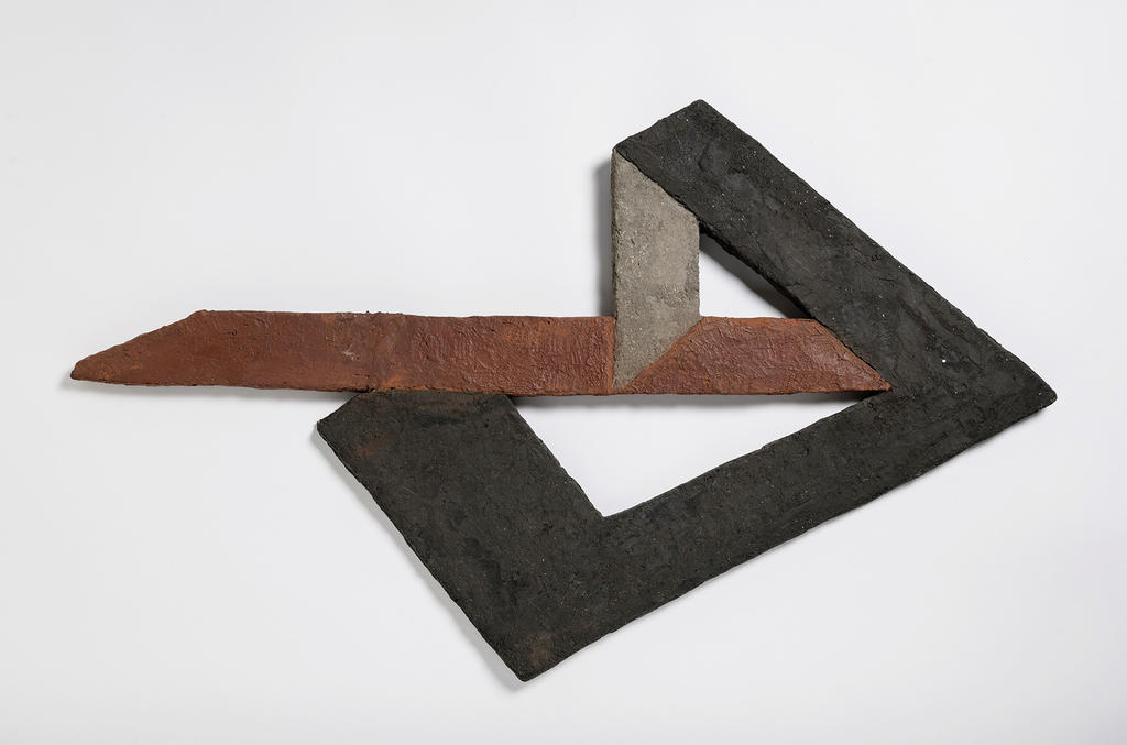 Peter Lászlo Péri (1899-1967), Space Construction 18, 1922 (1950s artist reconstruction). Béton, 53 x 88 x 2 cm. Budapest, Museum of Fine Arts.