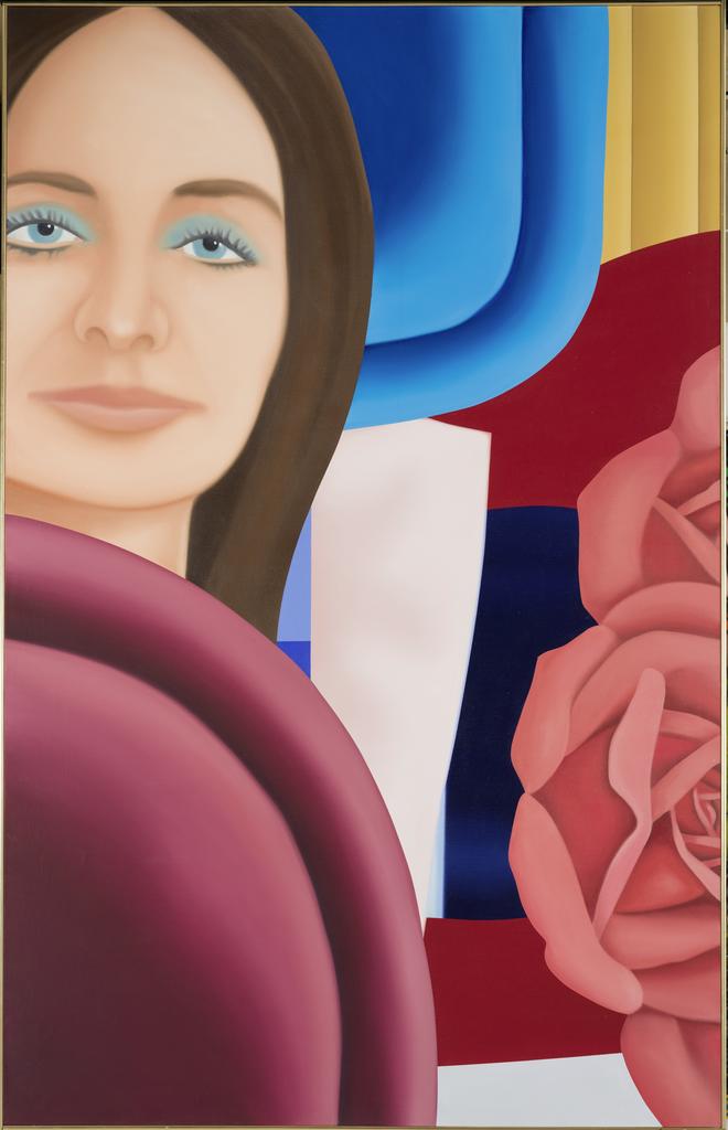 Tom Wesselmann (1931-2004), Sunset nude with the dream, 2004. Huile sur toile, 205,7 x 181,6 cm. Collection particulière.