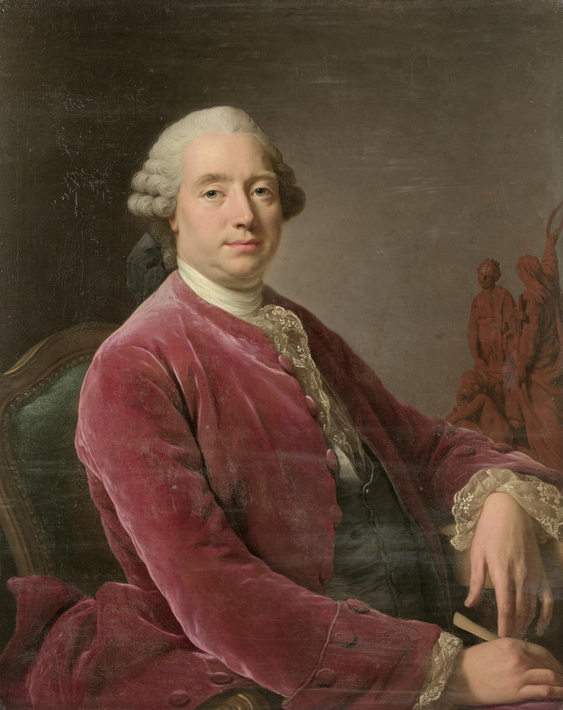 Alexandre Roslin (1718-1793), Portrait de Guillaume II Coustou (1716-1777). Huile sur toile, 92 x 71 cm. Estimé : 40 000/60 000 €. 