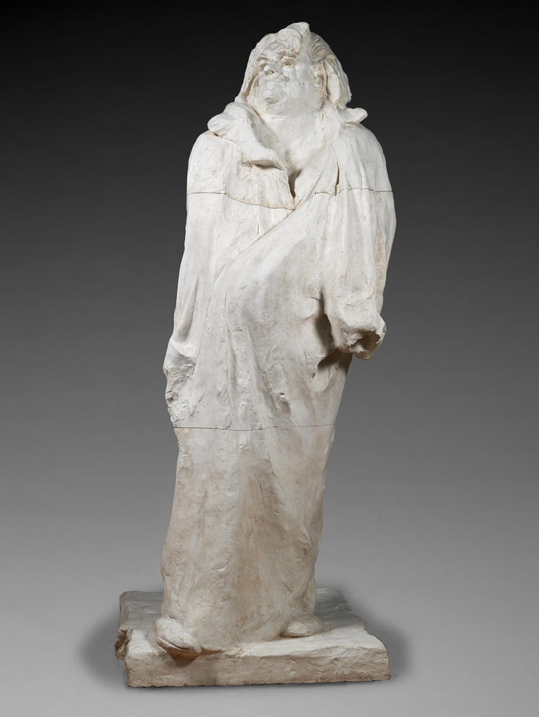 Auguste Rodin, Balzac monumental, 1898. Plâtre, 275 x 121 x 129 cm. Paris, musée Rodin. 