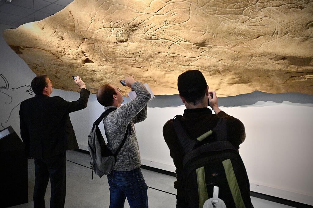 Exposition permanente autour de la grotte de Cussac à Buisson-de-Cadouin.