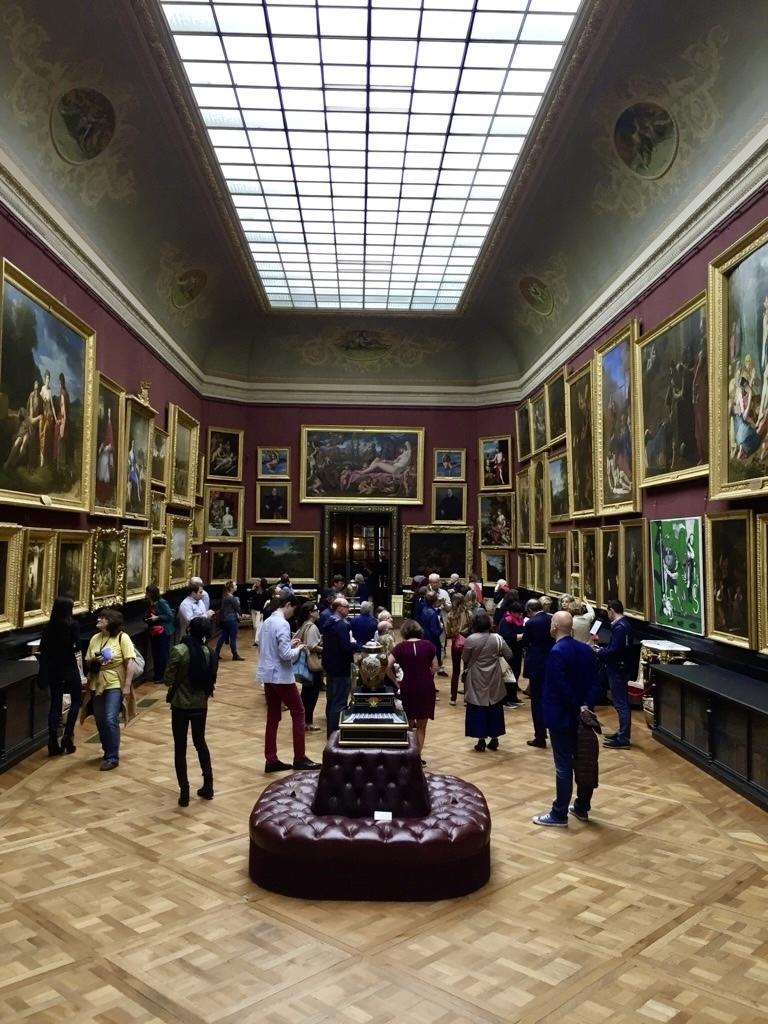 Galerie de peinture du château de Chantilly. 