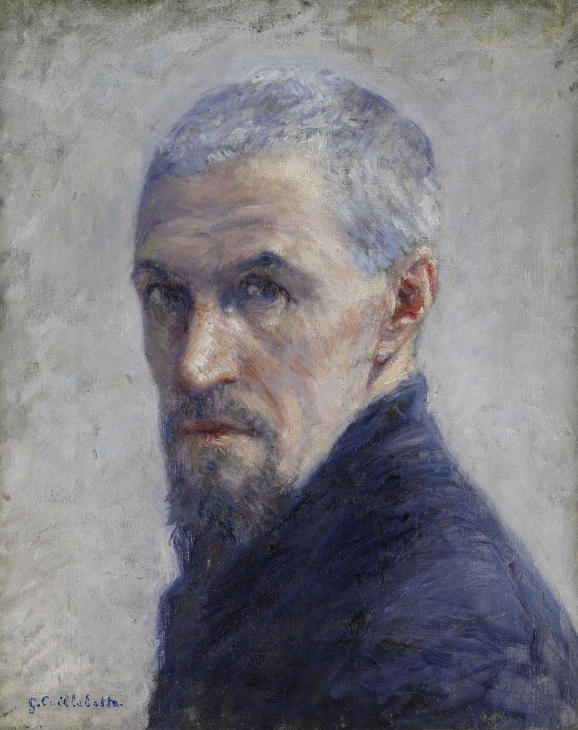 Gustave Caillebotte, Portrait de l’artiste, vers 1892. Huile sur toile, 40,5 x 32,5 cm. Paris, musée d’Orsay. 