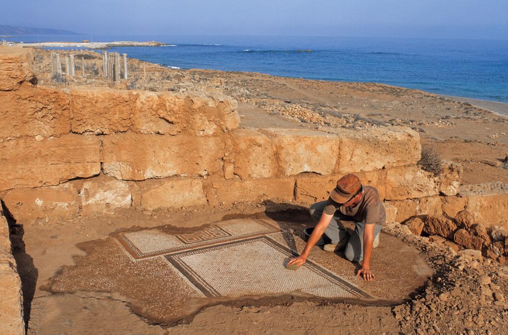 La mosaïque hellénistique de la zone de Callicrateia. 