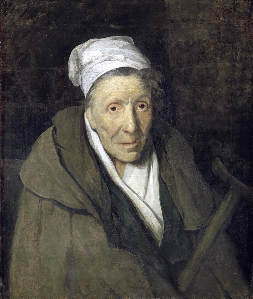 Théodore Géricault, La Monomane du jeu, 1819-22. Huile sur toile, 77 x 65 cm. Paris, musée du Louvre.