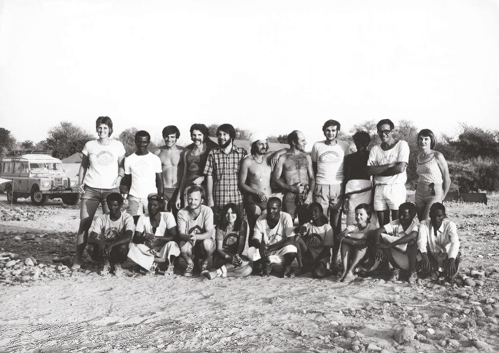 L'International Afar Research Expedition en 1974.