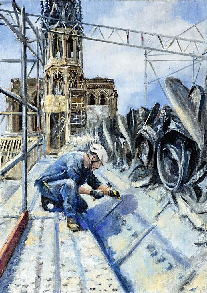 Laurence Bost, Couvreur.