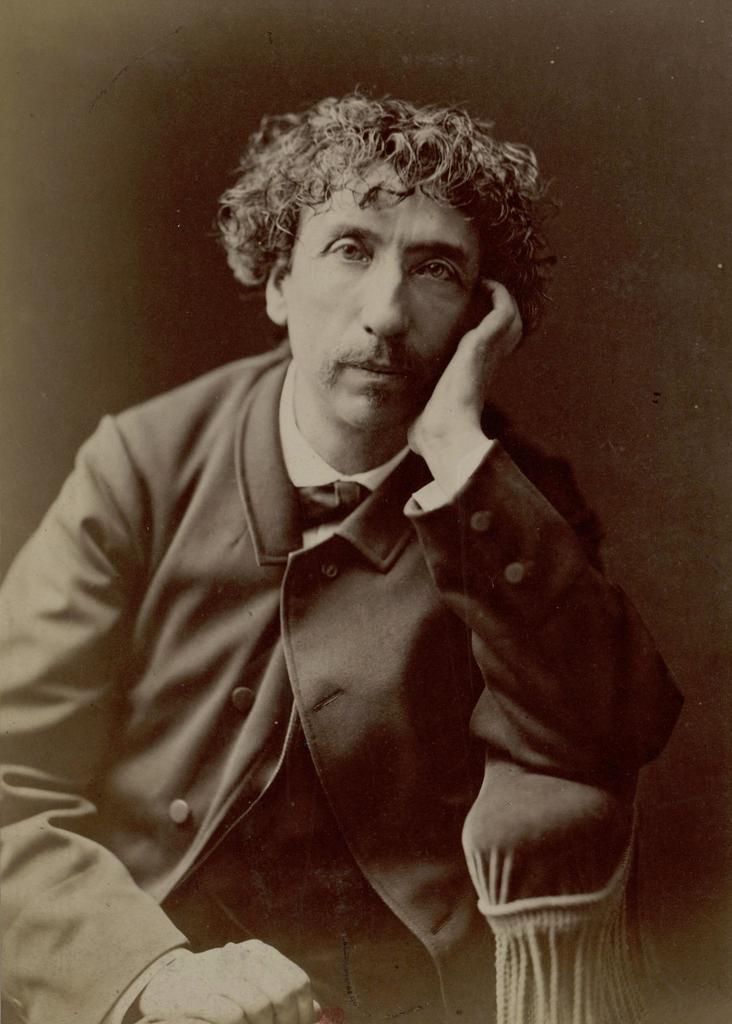 Atelier Nadar, Charles Garnier, vers 1868. Photographie positive sur papier albuminé, 22 x 16 cm. Paris, BnF.