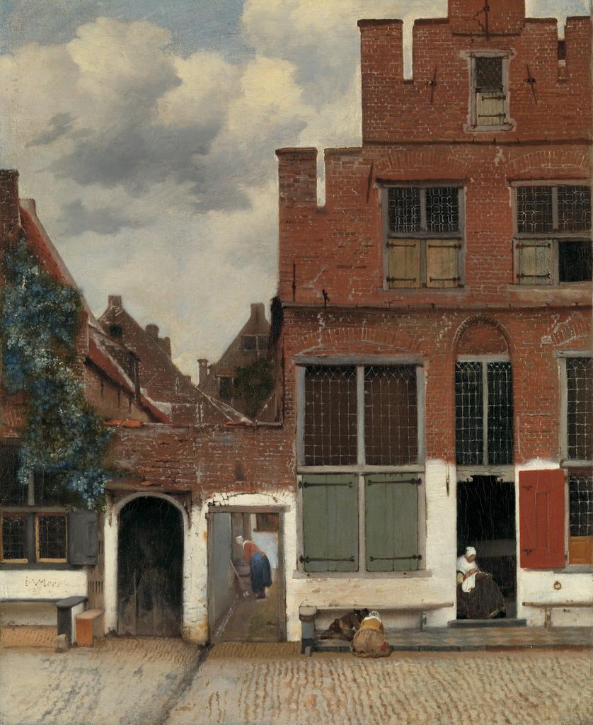 La Ruelle, 1658-1659. Huile sur toile, 54,3 x 44 cm. Amsterdam, Rijksmuseum.