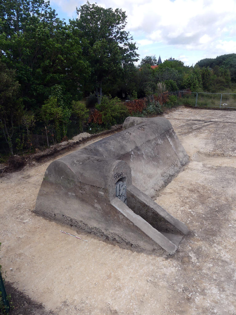 Un des abris de défense passive à Bongraine.