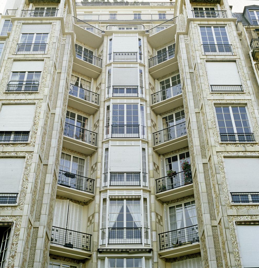 L’immeuble de la rue Franklin (1903). 