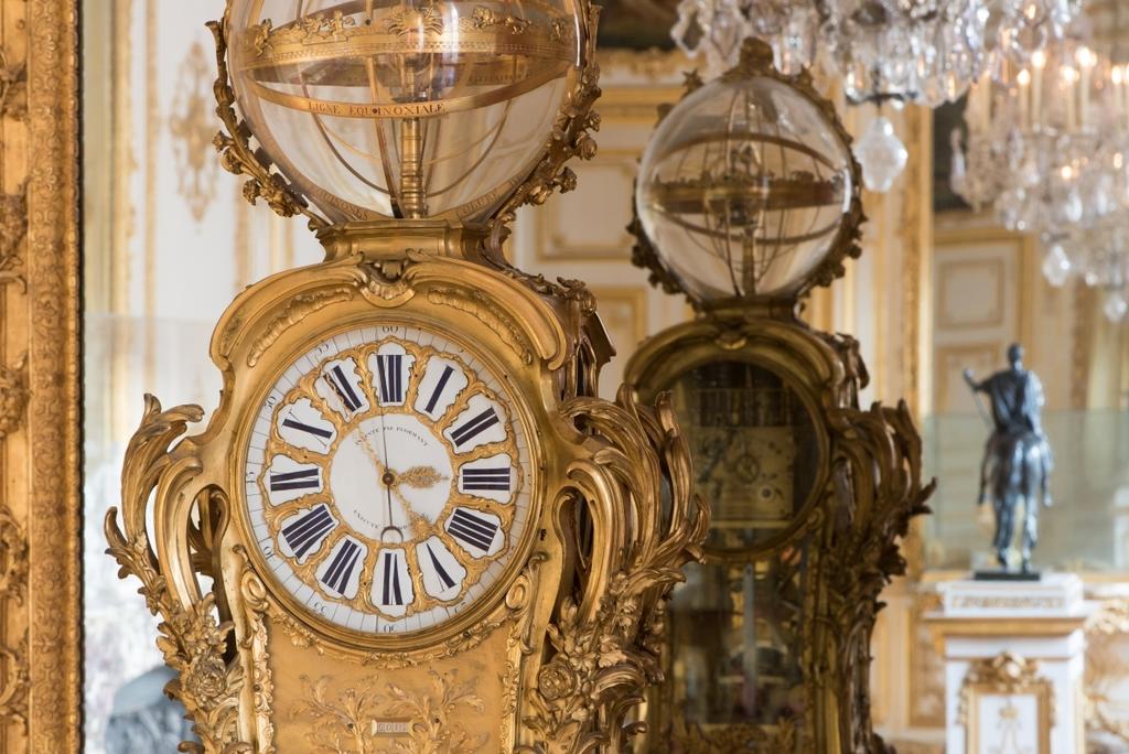 Le cabinet de la Pendule (détail). Versailles, château de Versailles.