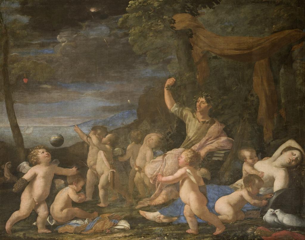 Le Triomphe d’Ovide, vers 1624. Huile sur toile, 148 x 176 cm. Rome, Galleria Corsini.