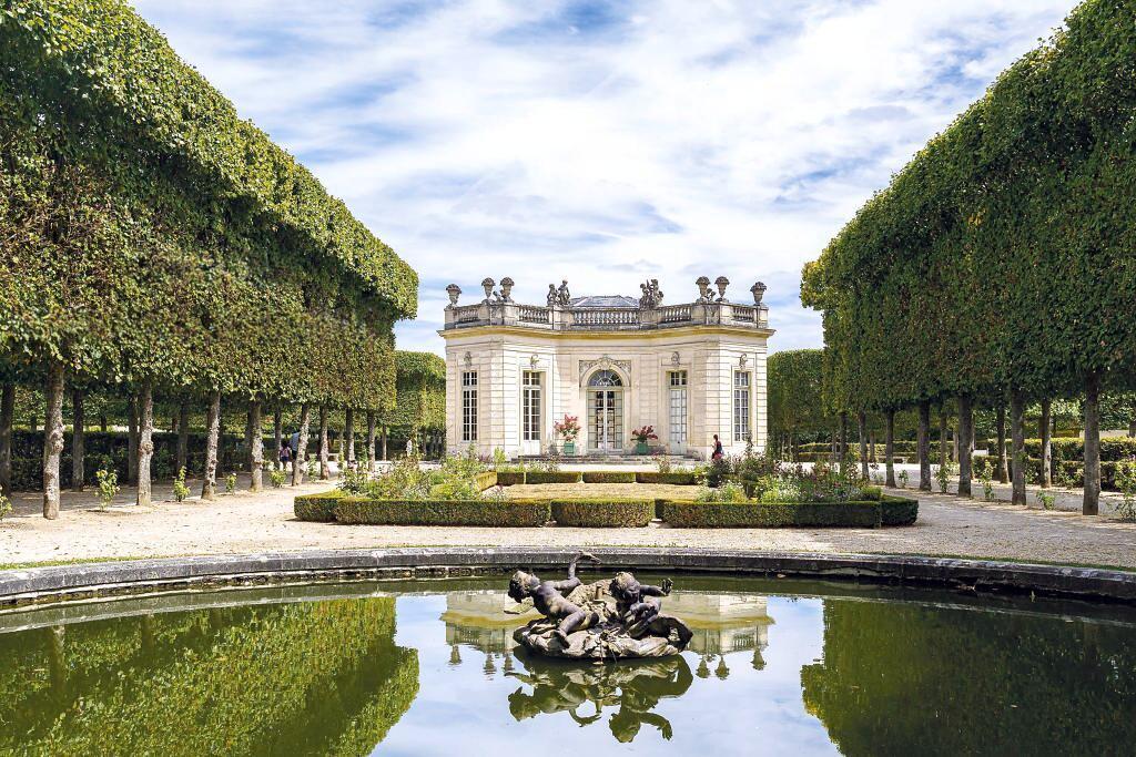 Le pavillon du Jardin français à Trianon.