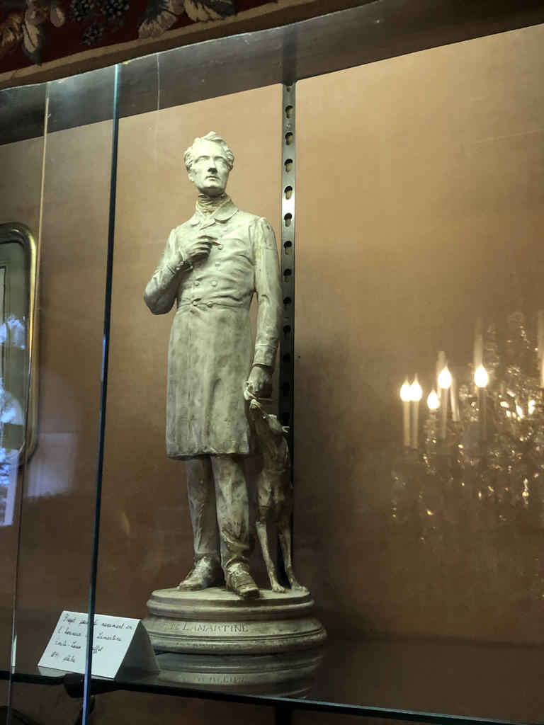 Projet en plâtre pour le monument en l’honneur de Lamartine par Émile-Louis Truffot, 1874.