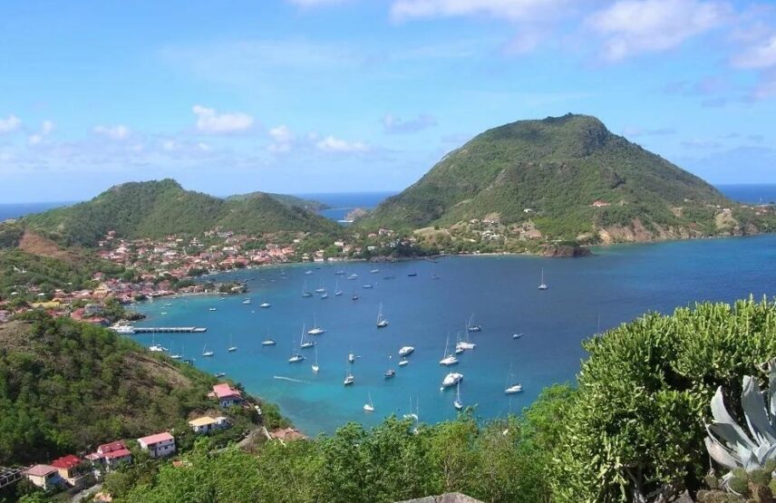 Vue de Pointe-à-Pitre en Guadeloupe.