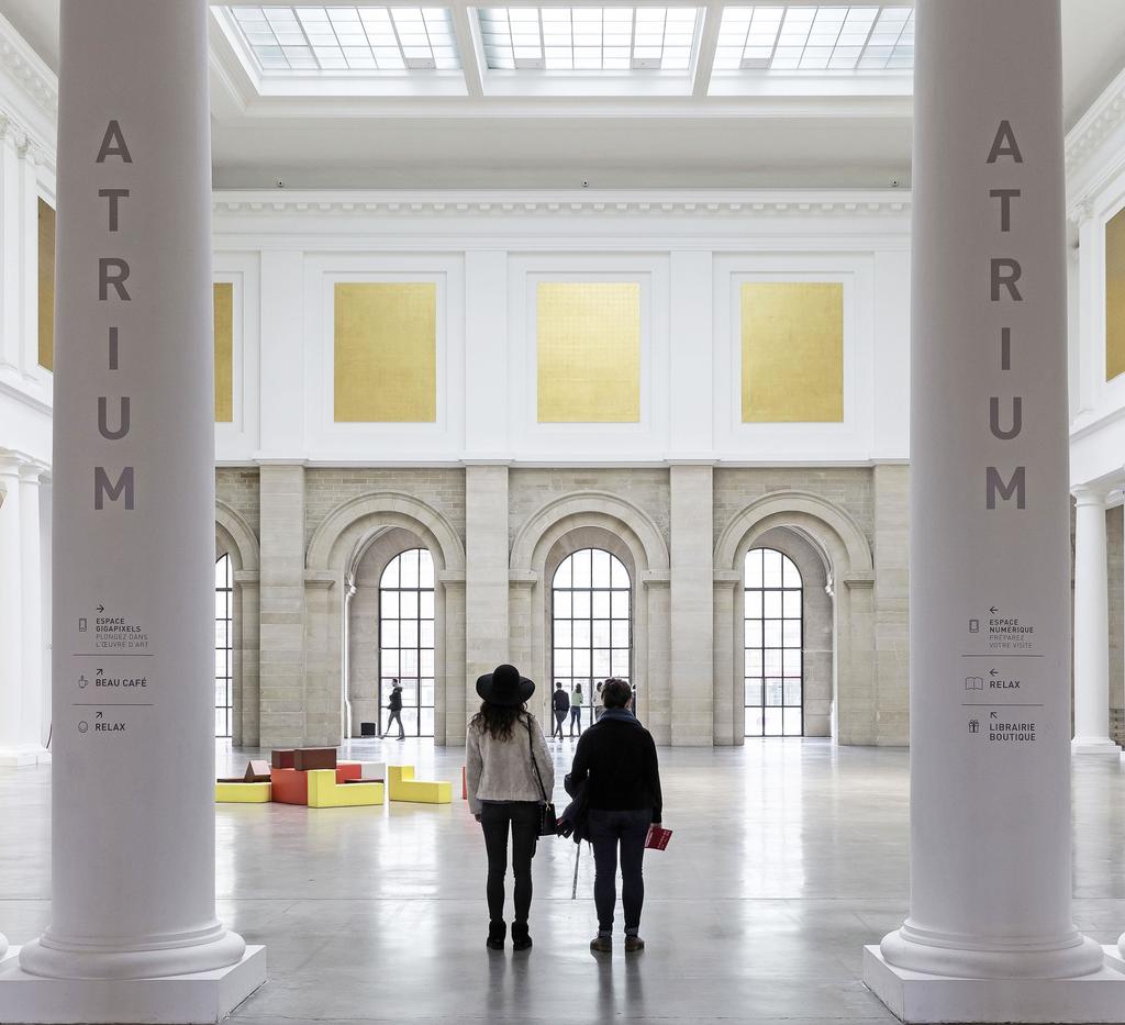 L’Atrium du palais des Beaux-Arts de Lille. 
