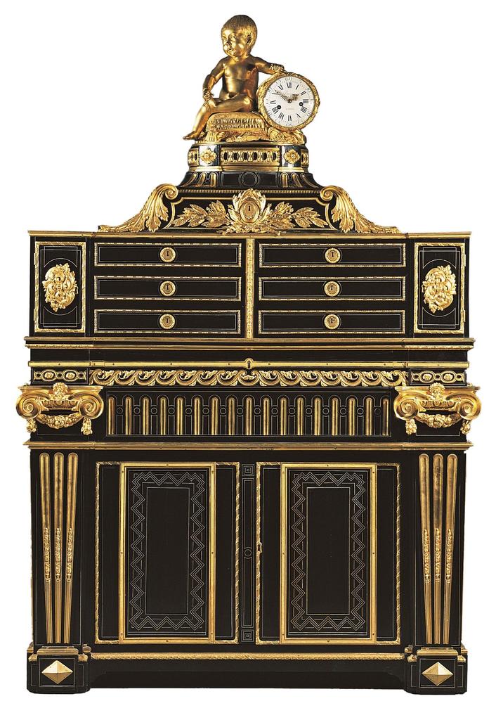 BVRB III, sous la direction de Pierre Macret, cartonnier-secrétaire, vers 1760-1770. Collection privée. 