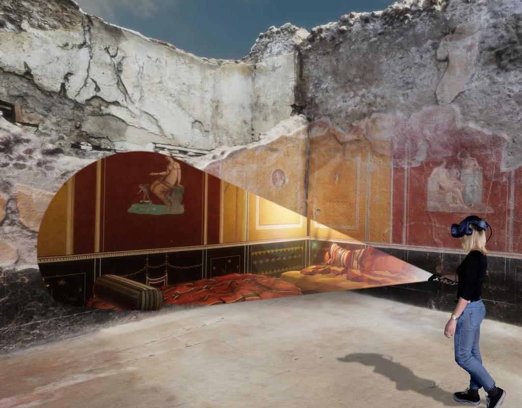 L'expérience de réalité virtuelle.