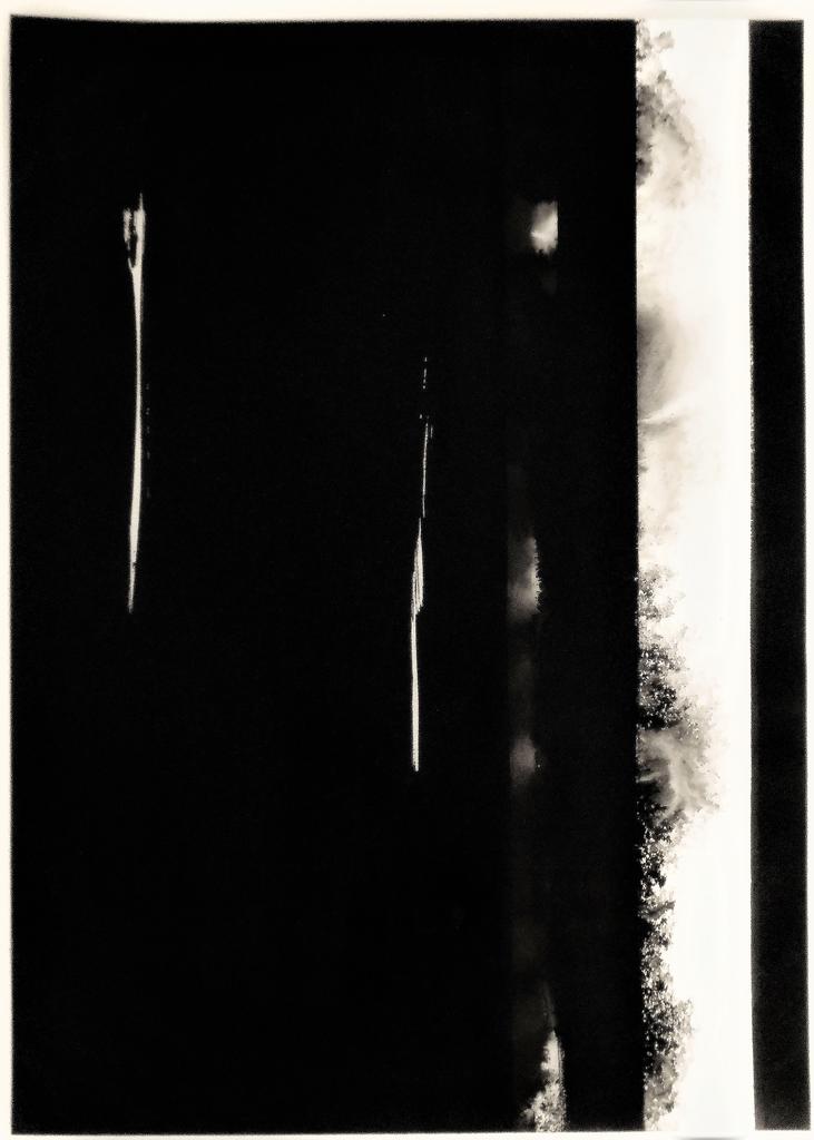 Marc Vernier (né en 1956), Sans titre, encre sur papier, 70 x 50 cm, sans date.