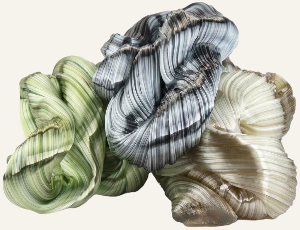 Maria Bang Espersen, Rock Mountain #1. Verre, 20 x 29 x 37 cm. 