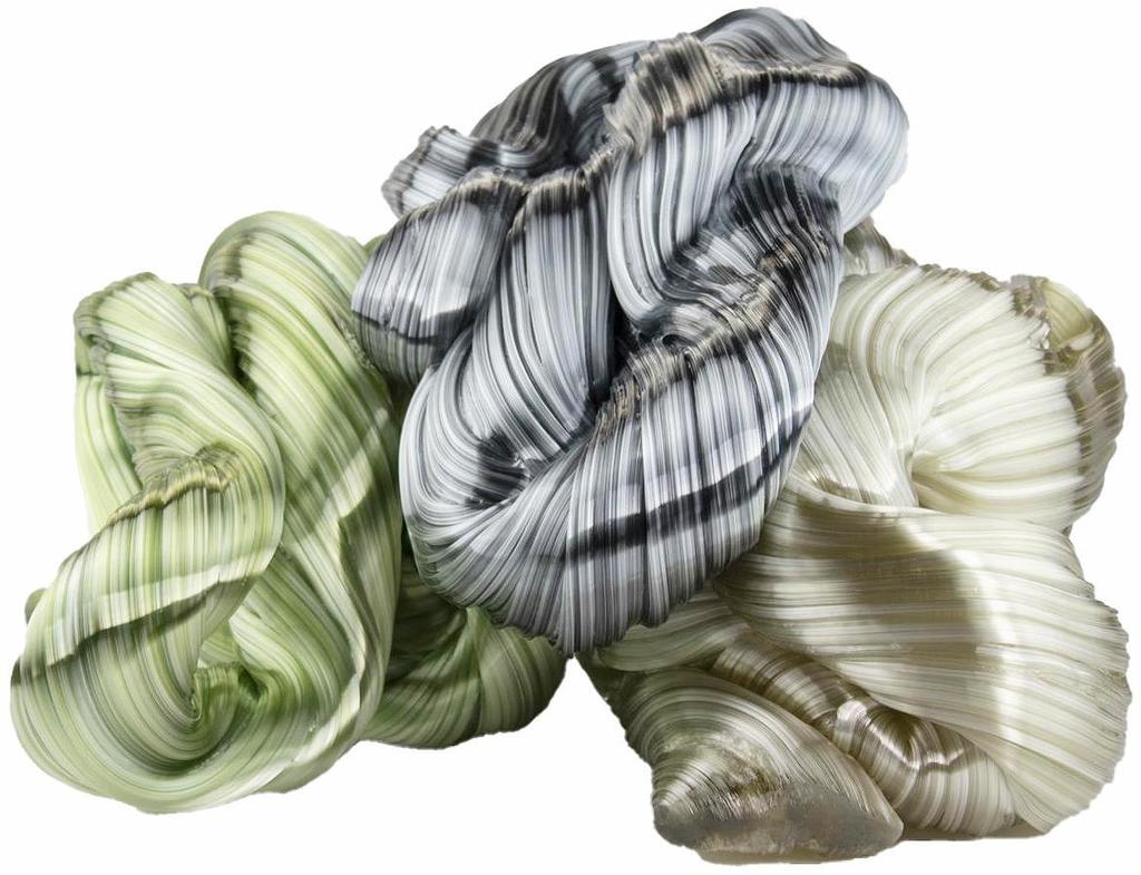 Maria Bang Espersen, Rock Mountain #1. Verre, 20 x 29 x 37 cm.