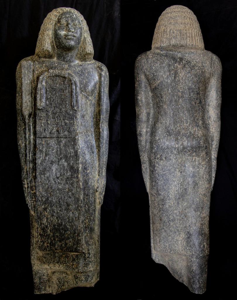 Une statue en granit noir représentant un homme debout a été découverte dans la tombe de Waser-If-Re. Les inscriptions et le style de la statue semblent indiquer qu’elle appartient à la XXVIᵉ dynastie (vers 680 à 526 avant notre ère). 