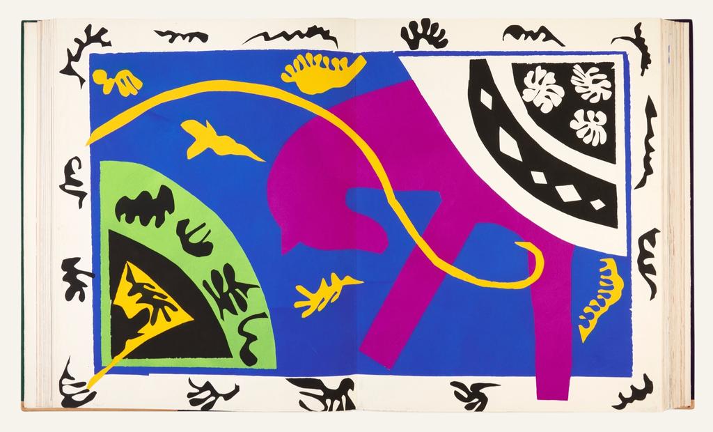 Henri Matisse (1869-1954), Jazz (1947), exemplaire Sicklès-Jean Bonna, relié par Rose Adler. Estimé entre 200 000 et 300 000 €. Vente Christie’s du 22 mai 2025. Expert : Adrien Legendre.