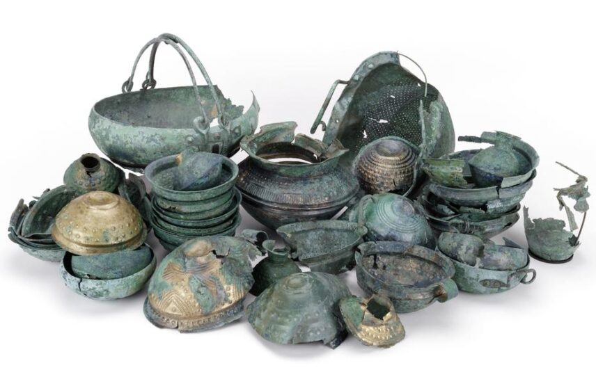 Dépôt d’Evans (Jura), 1000-900 av. J.-C. Bronze.