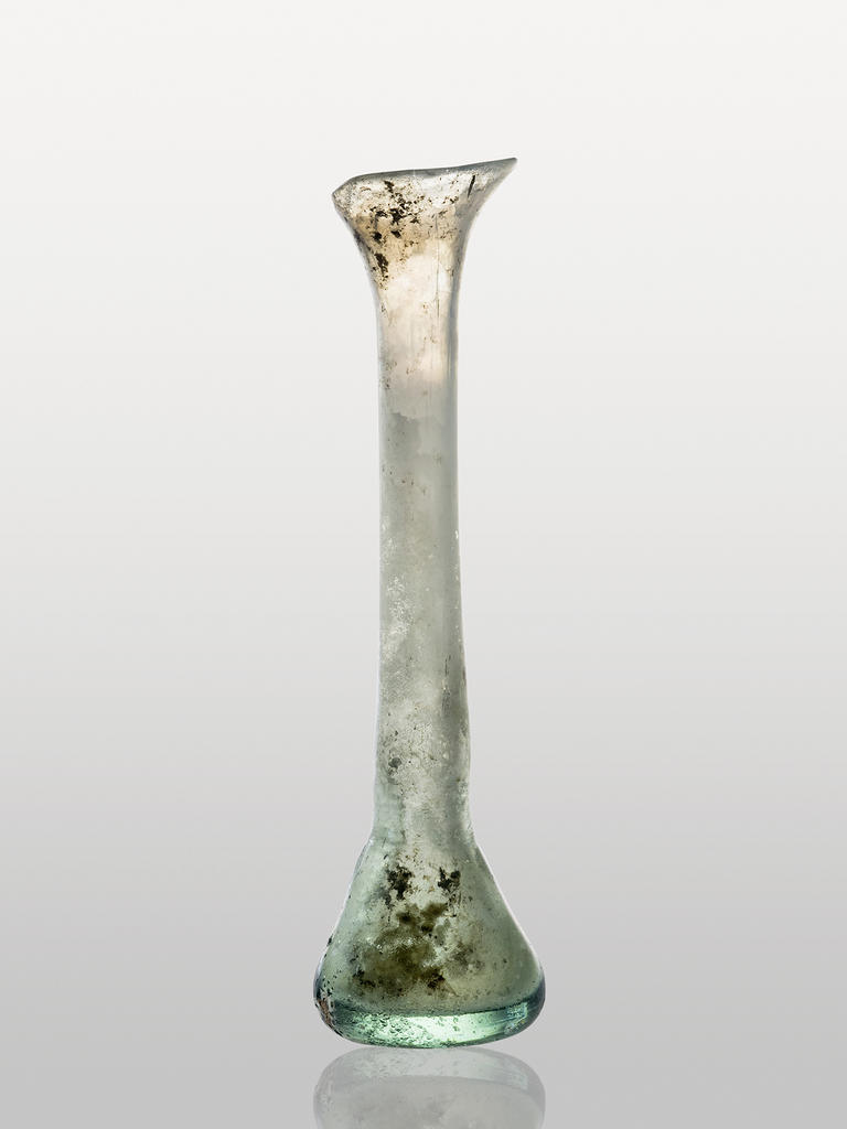 Balsamaire provenant des fouilles du métro François-Verdier conservé au musée Saint-Raymond.