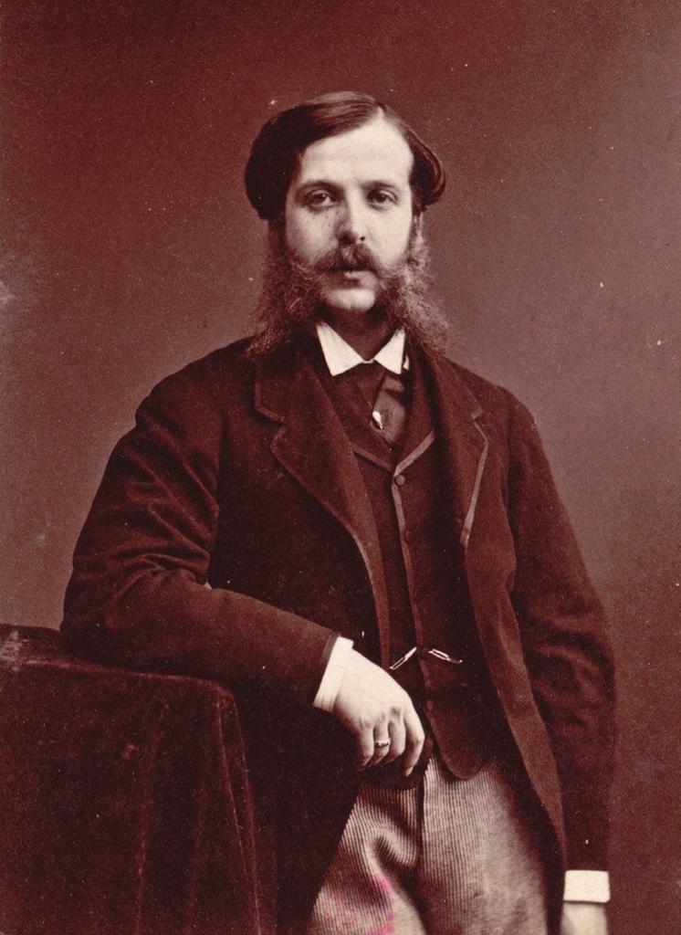 Atelier Nadar, Portrait d’Alphonse de Rothschild, vers 1900. Photographie sur papier albuminé, 8,5 x 5,8 cm. Paris, Bibliothèque nationale de France, département des Estampes et de la Photographie.