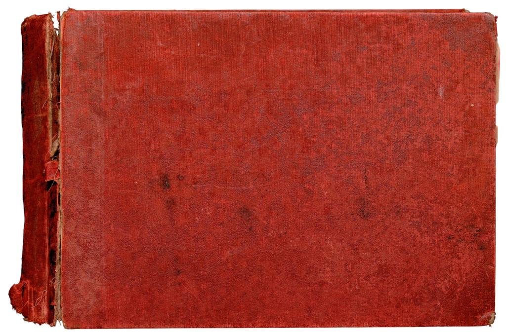 L'album de photographies fermé.