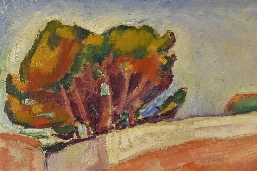 Émile Othon Friesz (1879-1949), Bord de mer (détail), vers 1907. Huile sur toile, 54 x 65 cm.