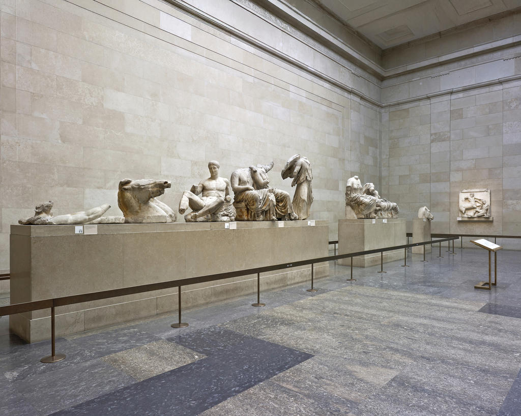 Les frises du Parthénon au British Museum.
