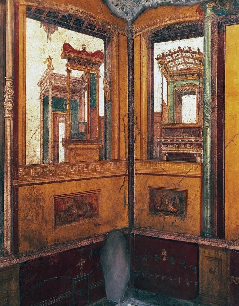 IVᵉ style pompéien. Pompéi, maison des Vettii.