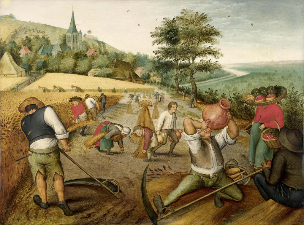 Pieter Brueghel le Jeune (1564-1637/1638), La moisson, allégorie de l’Été. Huile sur bois signée, 42 x 57 cm. Vente Paris, Artcurial, 30 avril 2025. Estimé : 1/1,5 M€. Adjugé : 2 902 400 € (frais inclus).