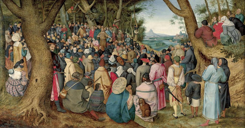 Pieter Brueghel le Jeune (1564-1637/1638), La Prédication de saint Jean Baptiste. Huile sur bois, 91,5 x 172 cm. Signé et daté 1620. Vente Paris, Artcurial, 30 avril 2025. Estimé : 800 000/1 200 000 €. Adjugé : 1 600 400 € (frais inclus).
