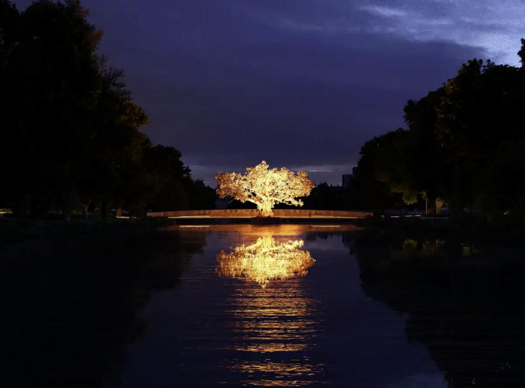 Projet de Tom Stuart-Smith avec Jamie Fobert Architects, Adam Lowe (Factum Arte) et Structure Workshop.