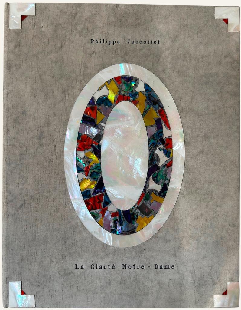 Philippe Jaccottet, La Clarté Notre-Dame. Reliure de Florent Rousseau, 2022.