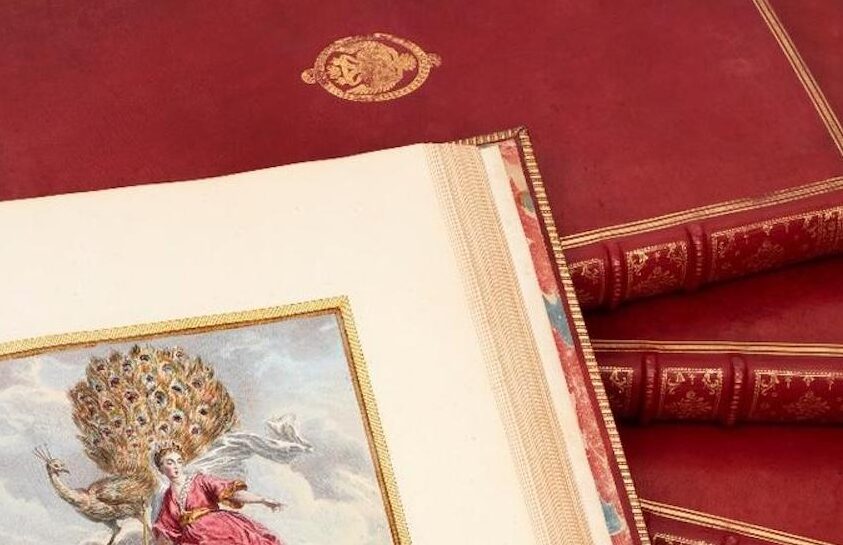 Fables choisies mises en vers, Jean de La Fontaine, illustré par Jean-Baptiste Oudry (1755-1759), détail, estimé entre 150 000 et 200 000 €. Adjugé : 378 000 € (lot 23). Vente Christie’s du 22 mai 2025. Expert : Adrien Legendre.
