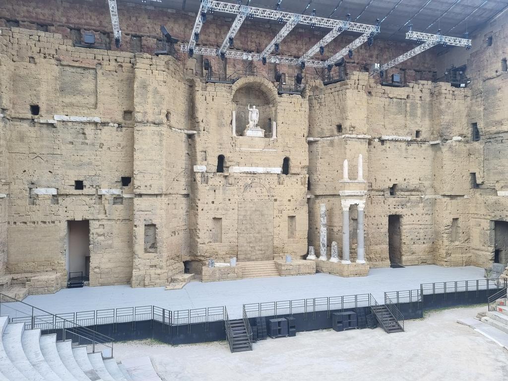 Le théâtre antique d'Orange.